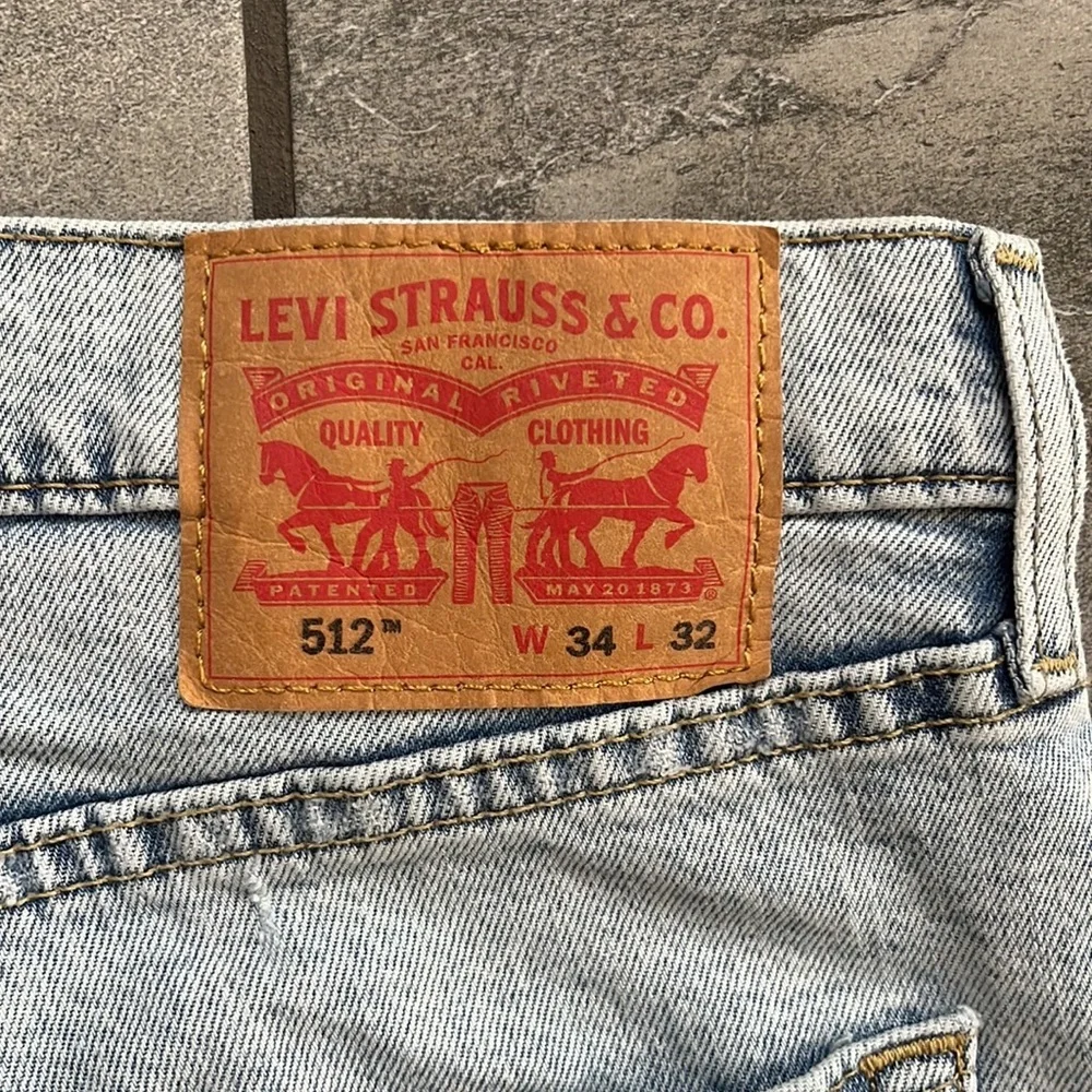Levi's Light Blue Slim Men Jeans